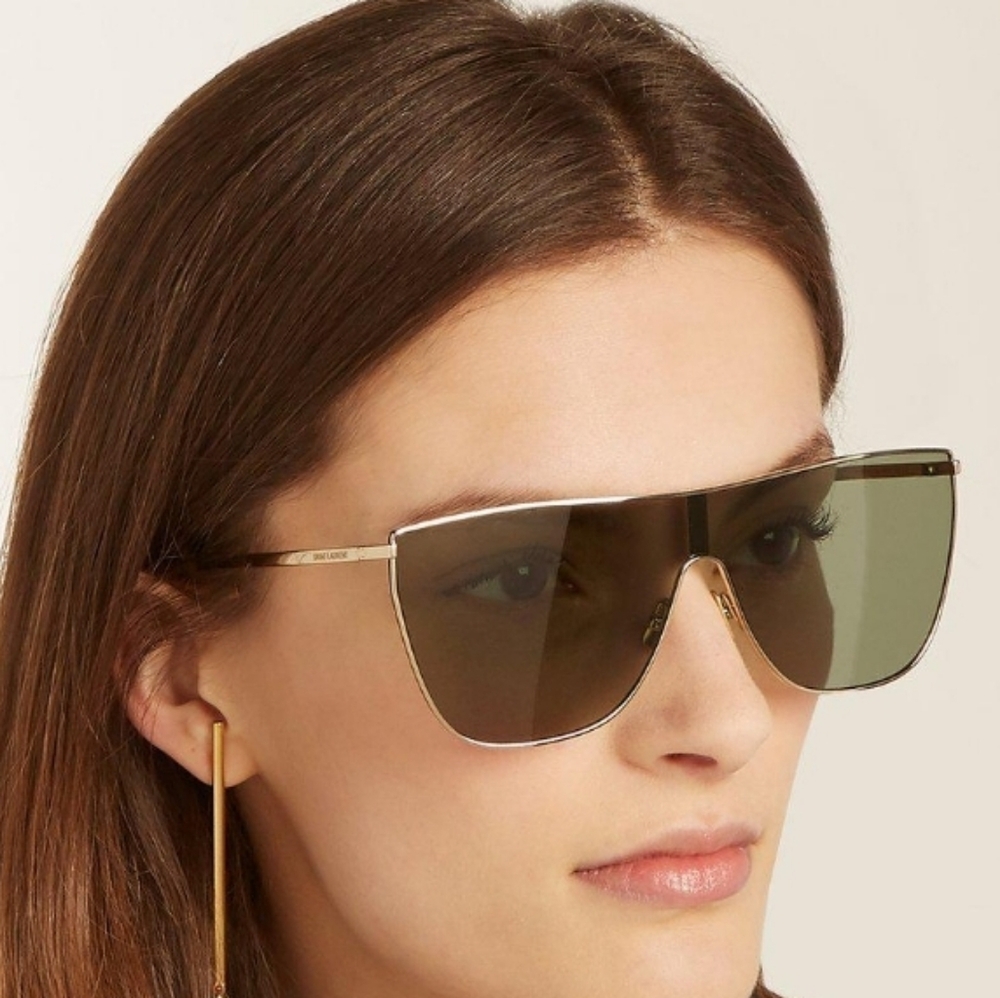 Saint Laurent Unisex Mask Sunglasses